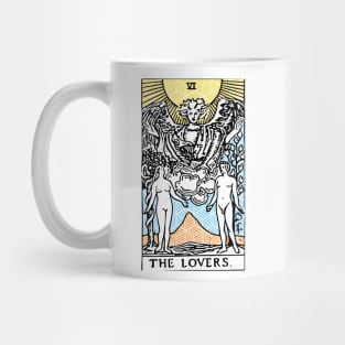 The Lovers - A Tarot Print Mug
